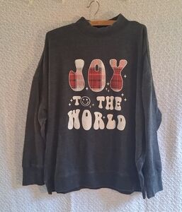 Joy to the World 1X Gray
